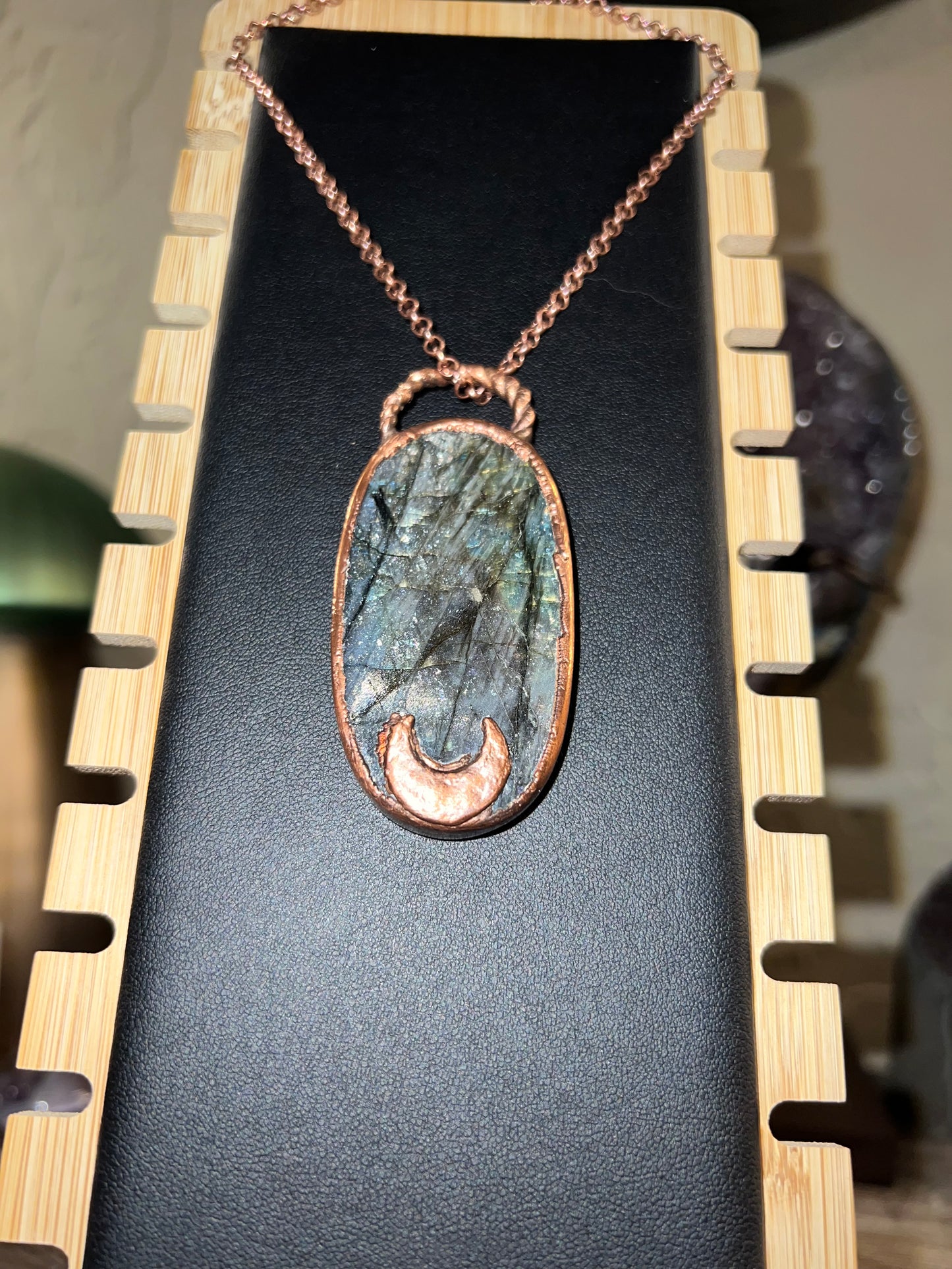 Copper Moon Amulet