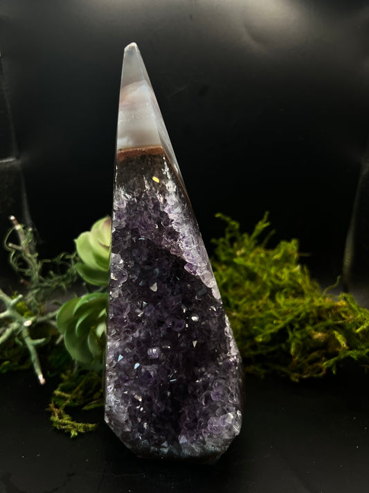 Amethyst Agate Diamond (discounted)