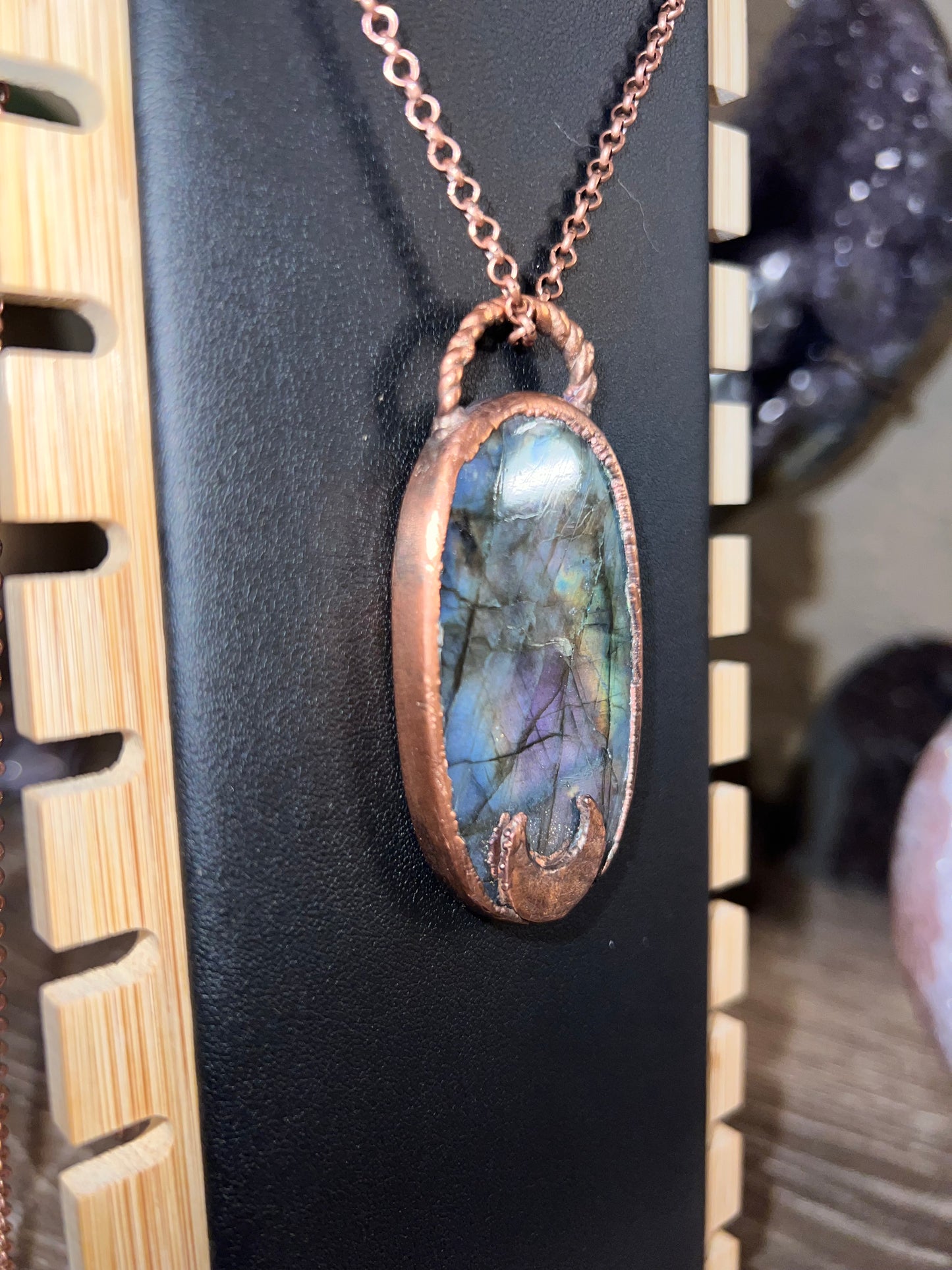 Copper Moon Amulet